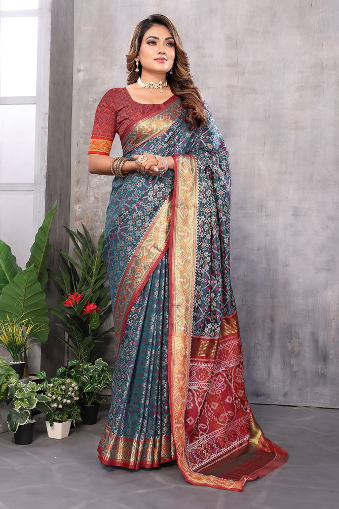 SRC Radha Rani Soft Weaving Patola Wedding Sarees Wholesale Price In Surat